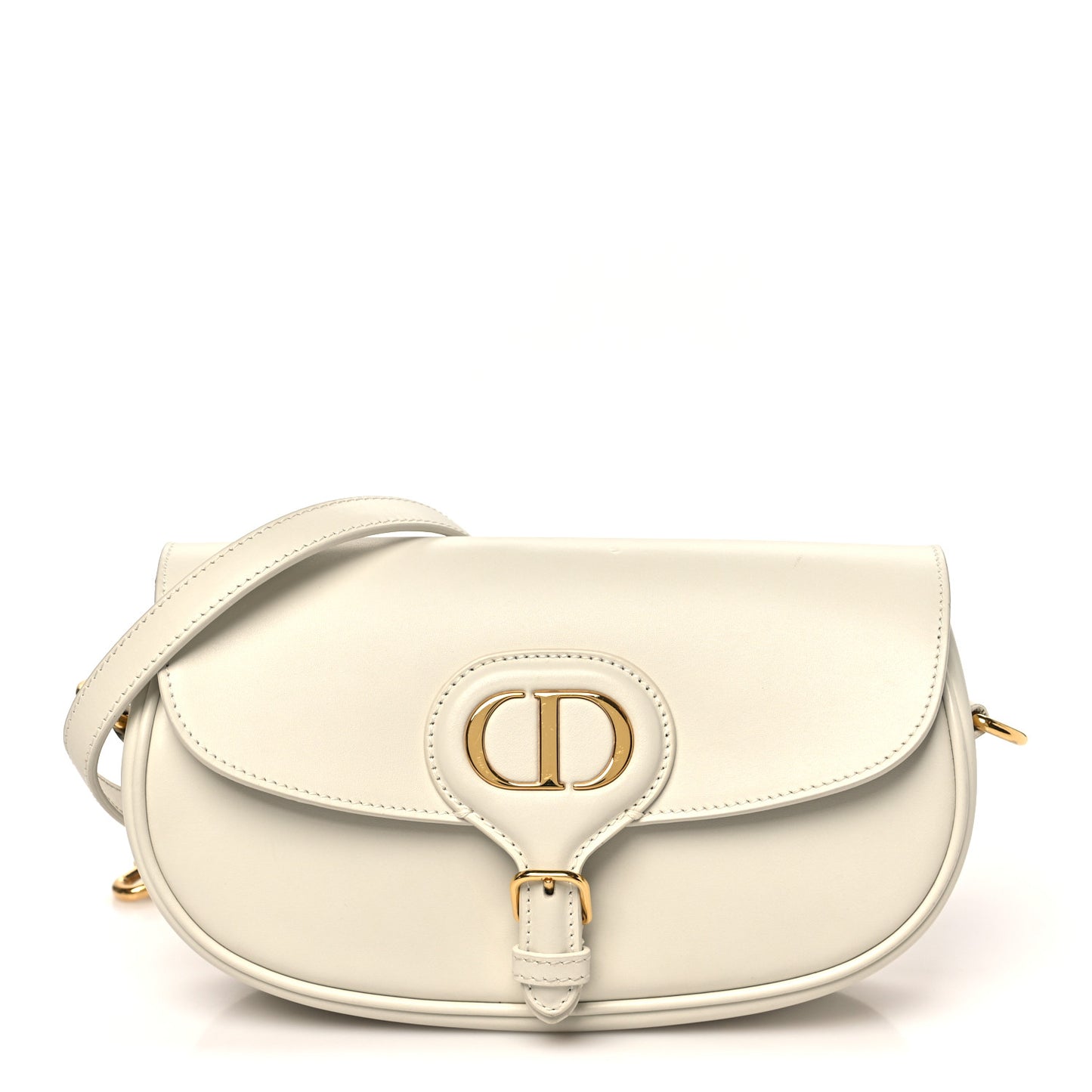 Box Calfskin East West Bobby Bag Latte