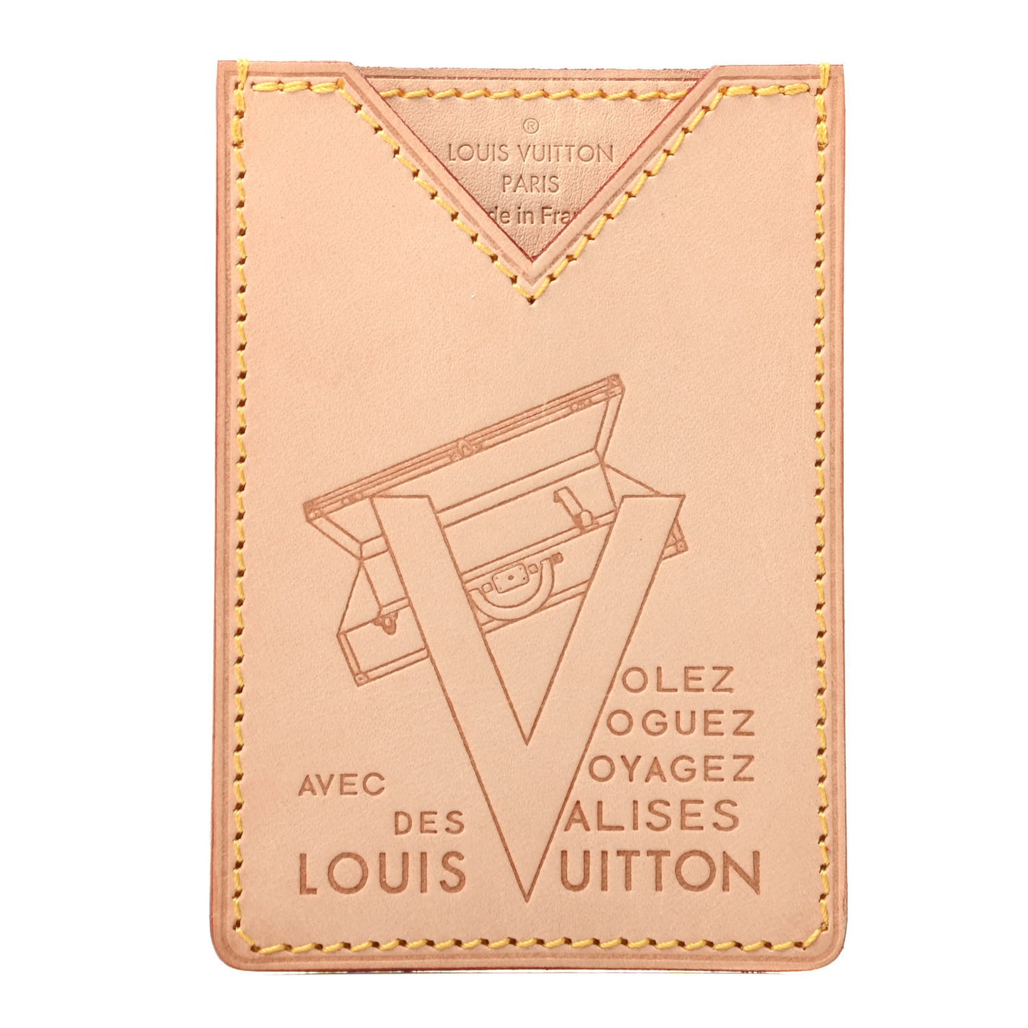 Vachetta Voyages Card Holder