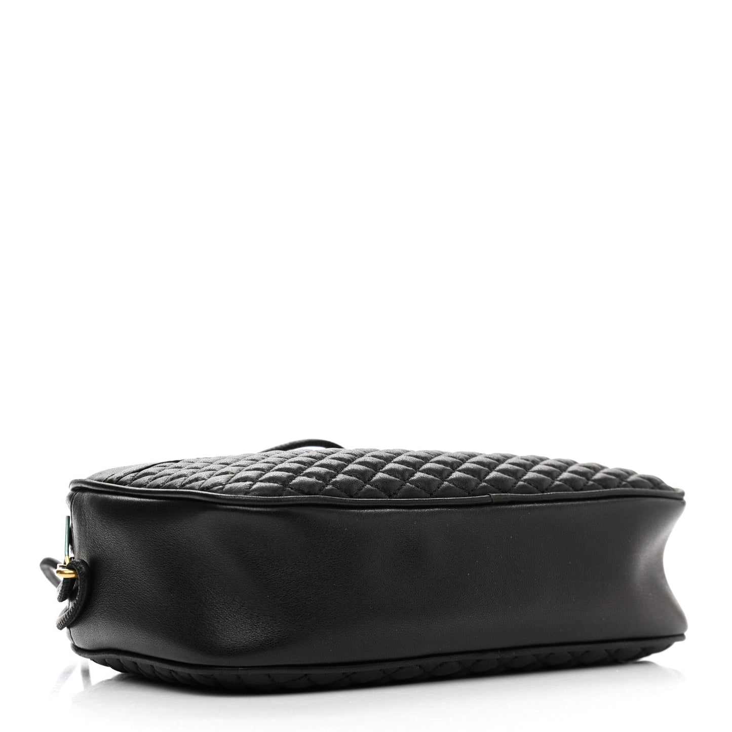 Lambskin Quilted Victoire Camera Bag Black