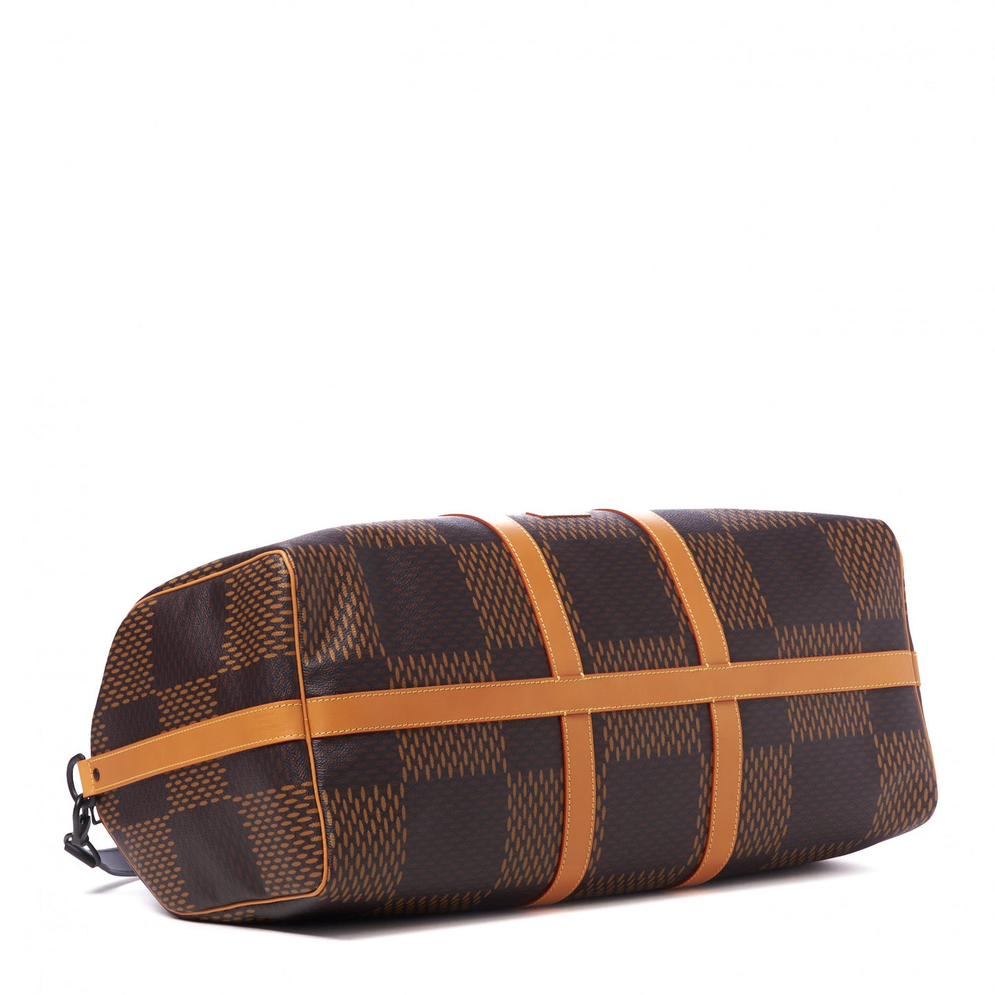 X NIGO Giant Damier Ebene Monogram Keepall Bandouliere 50