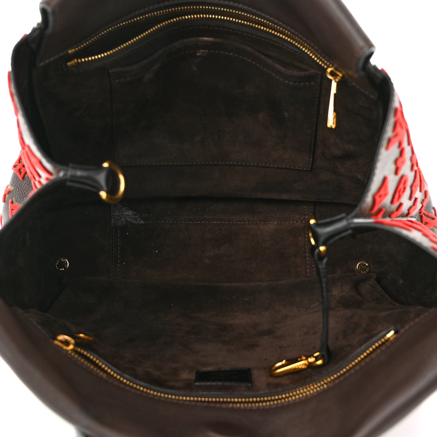 Louis Vuitton Veau Cachemire Tote W PM Chocolate 5 of 19