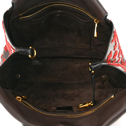 Louis Vuitton Veau Cachemire Tote W PM Chocolate 5 of 19