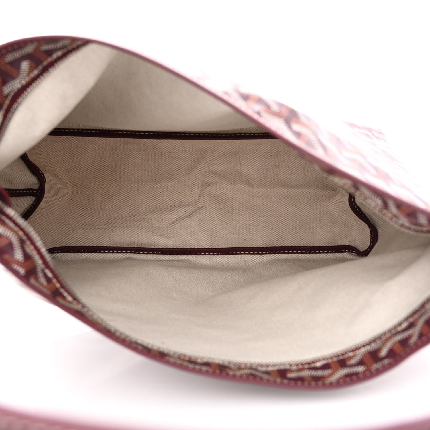 Goyard Goyardine Boheme Hobo Burgundy 6 of 12