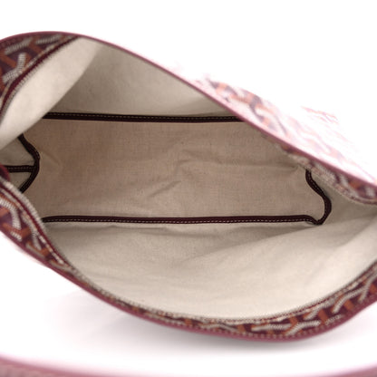 Goyard Goyardine Boheme Hobo Burgundy 6 of 12