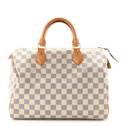 Louis Vuitton Damier Azur Speedy 30 1 of 10