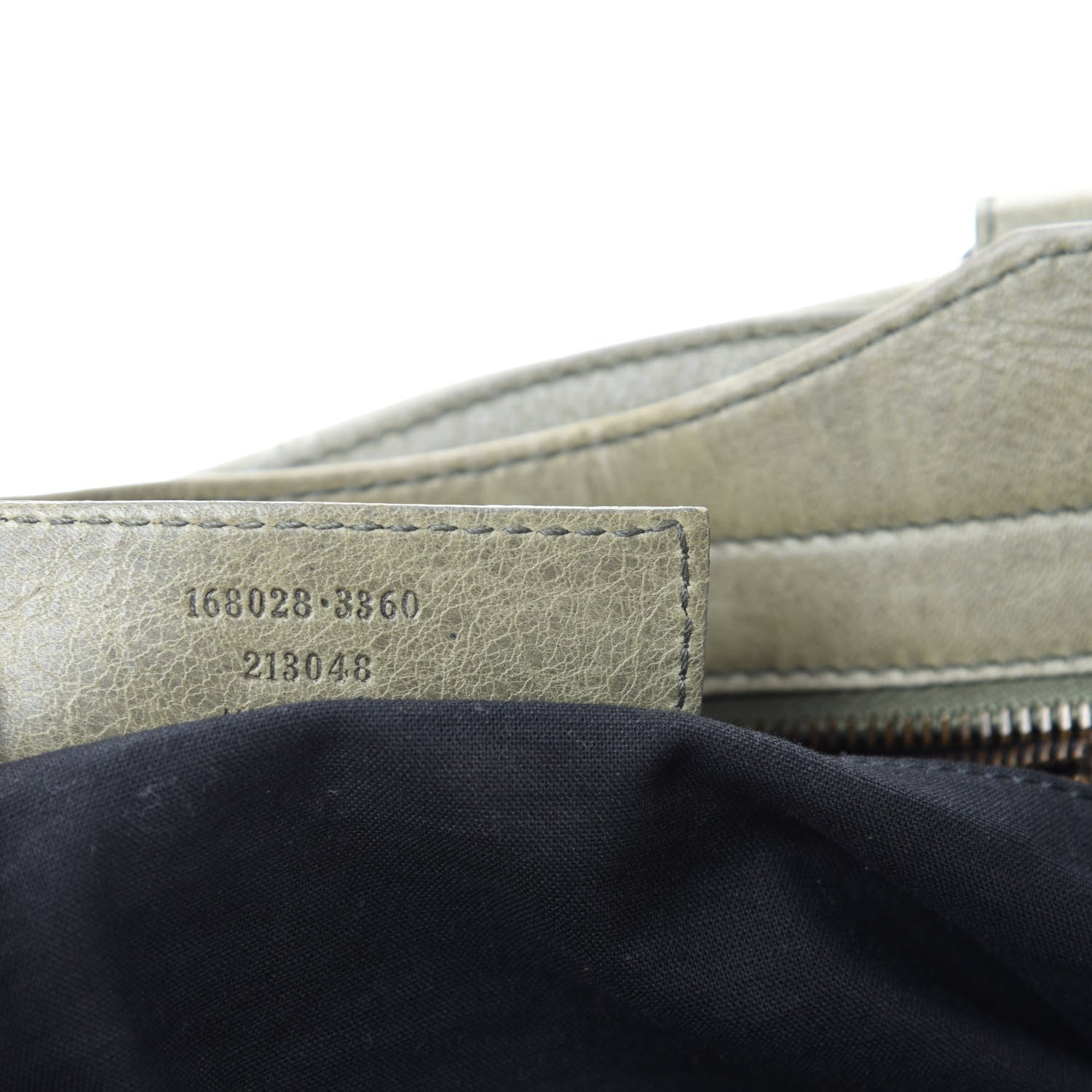 Balenciaga Agneau Classic Hardware Part Time Vert Militaire 9 of 10