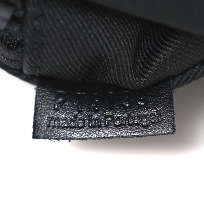Louis Vuitton Taurillon Monogram Uniformes Solar Ray Soft Pochette Volga Belt Bag Black 7 of 10