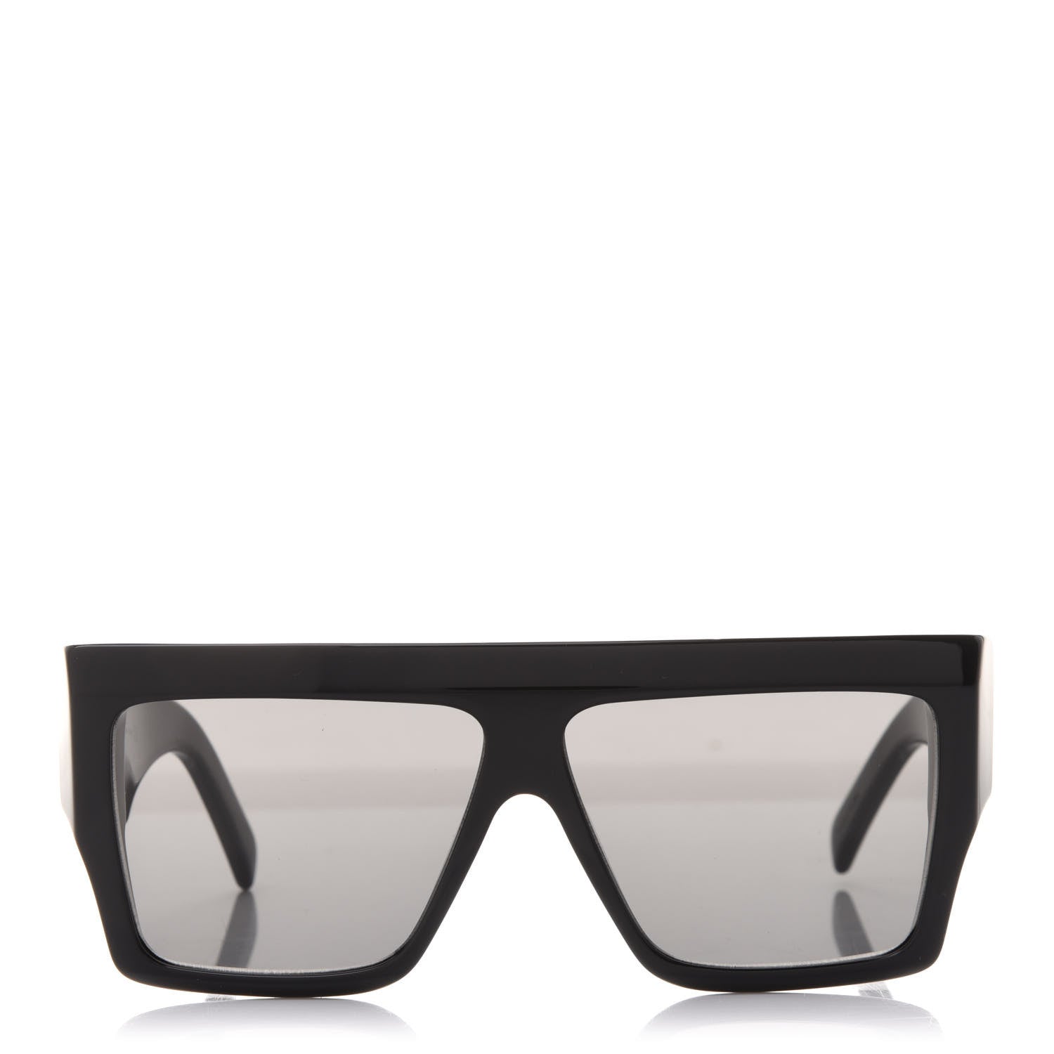 Celine Acetate Rectangular Sunglasses CL400921 Black 2 of 8