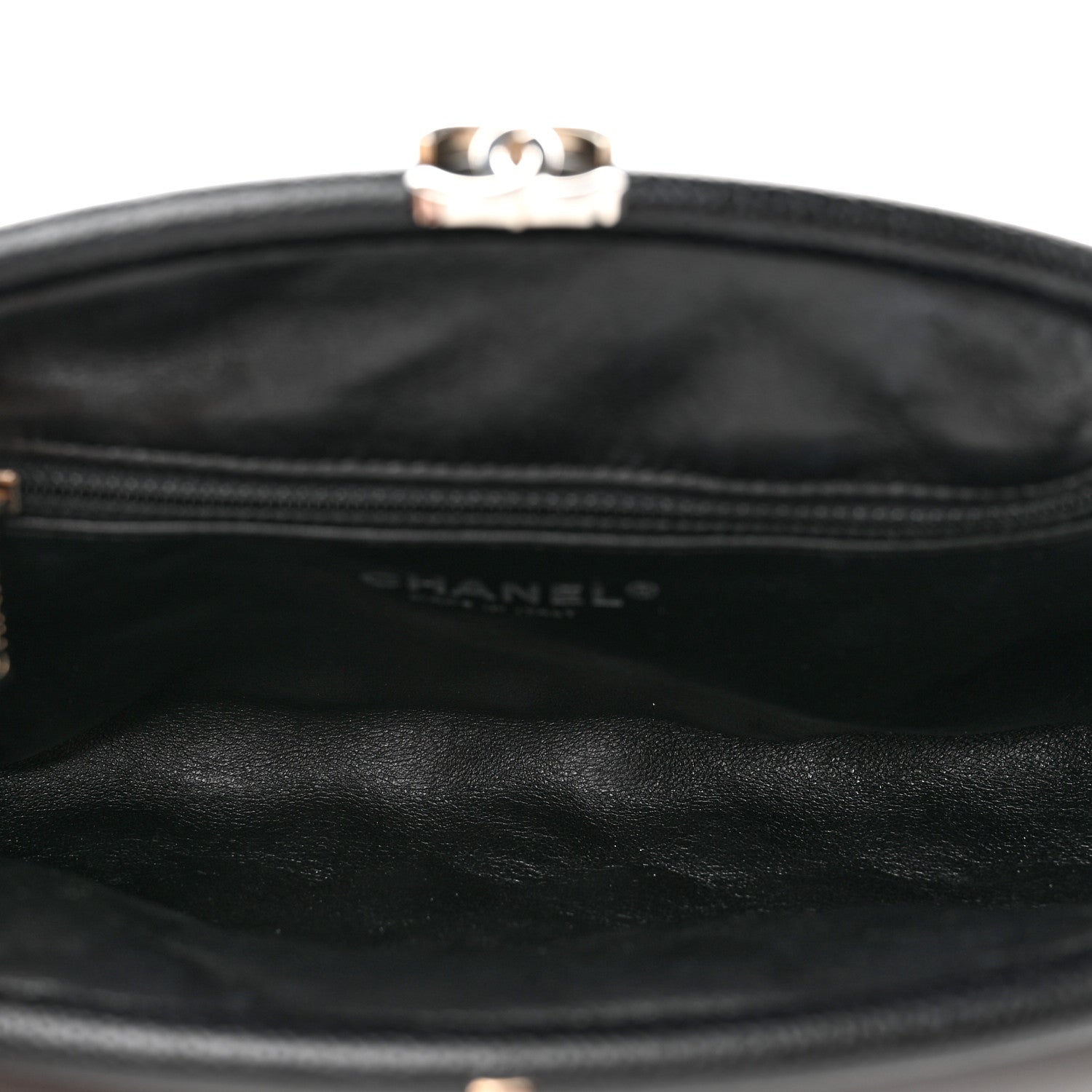 Chanel Caviar Quilted Timeless Clutch Black 5 of 7
