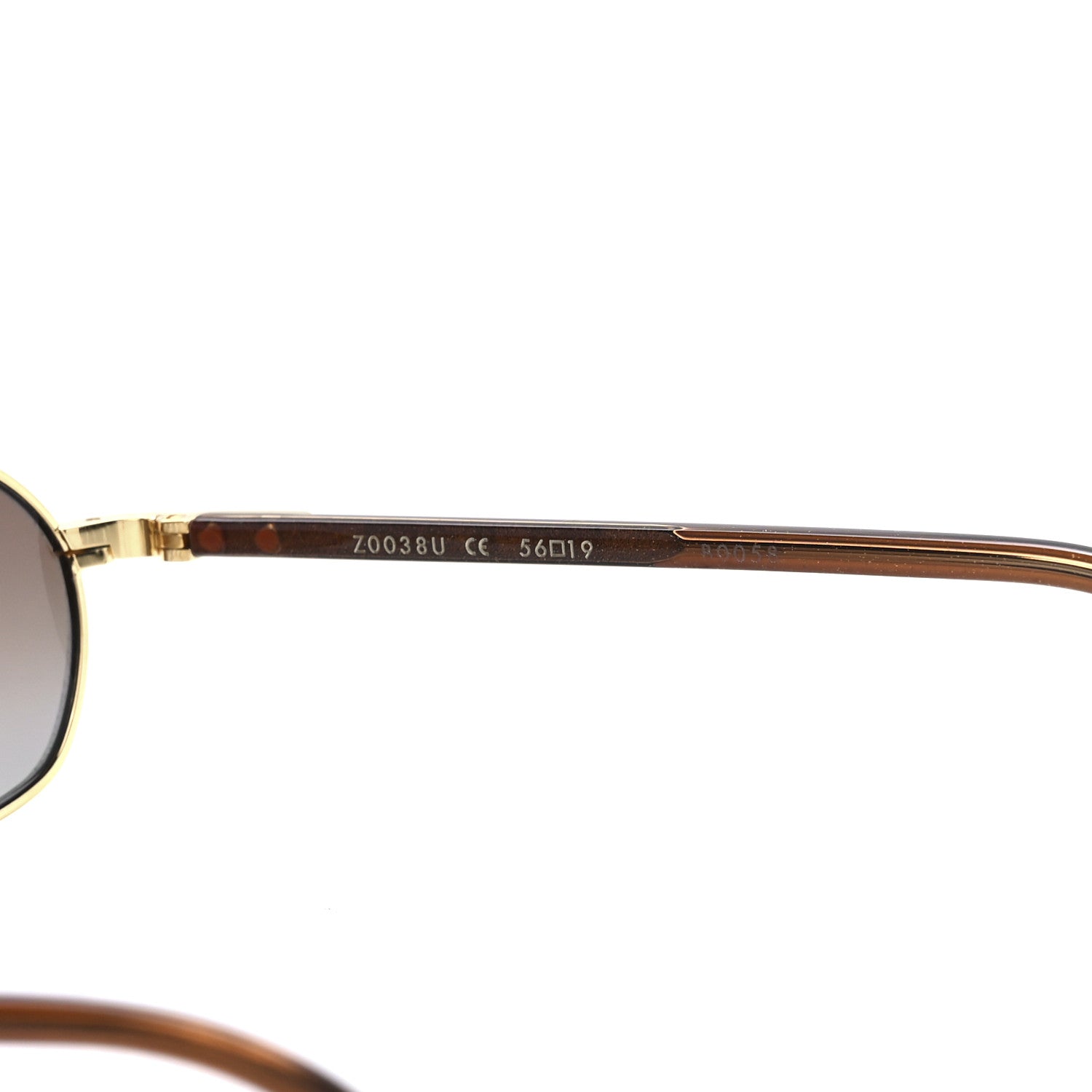 Louis Vuitton Metal Conspiration PM Sunglasses Z0038U Gold 6 of 8