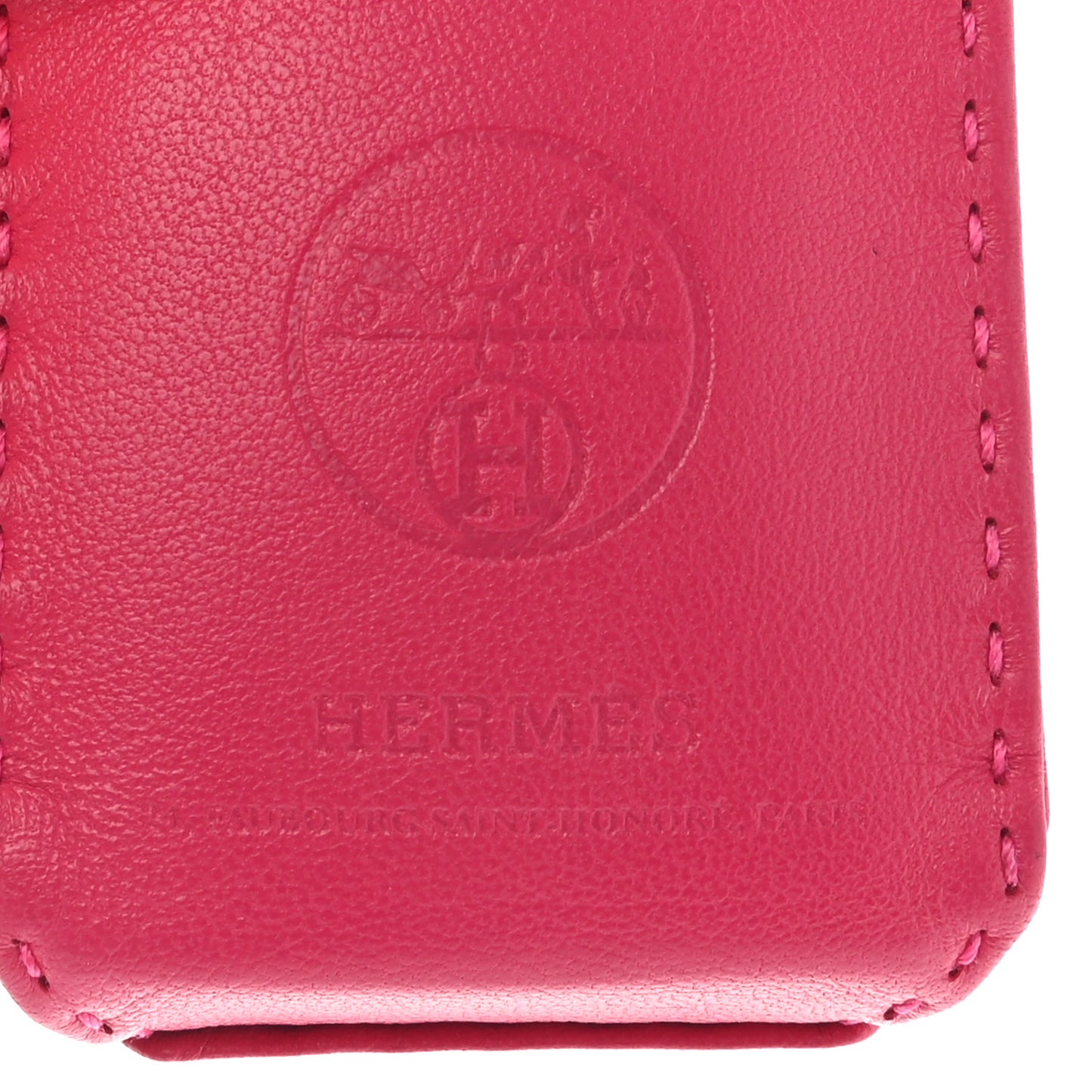 Milo Lambskin Swift Shopping Bag Charm Rose Mexico