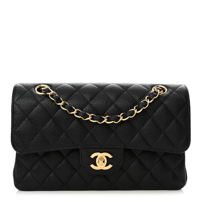 Chanel Caviar Quilted Small Double Flap Black 1 of 15