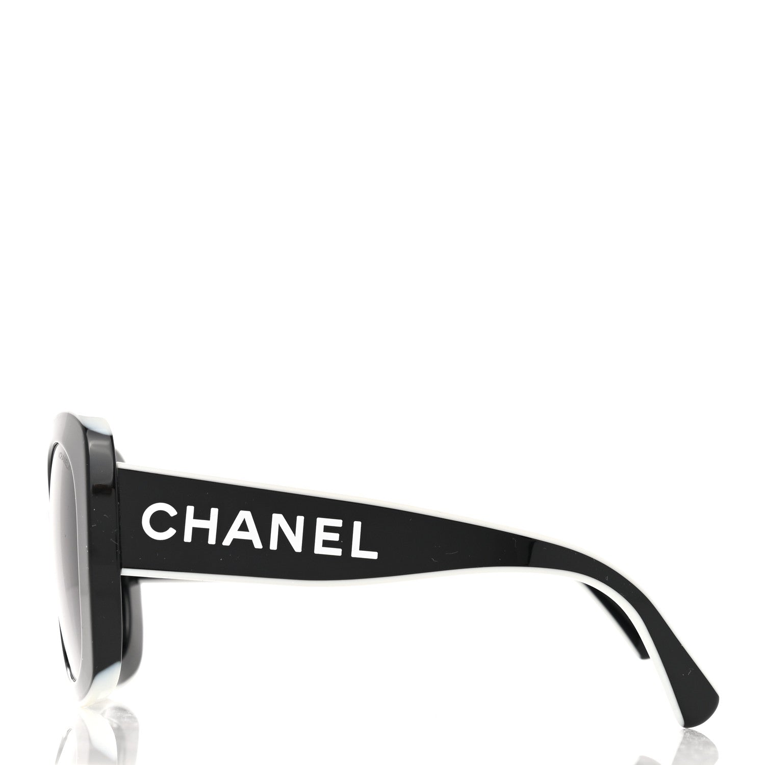 Chanel Acetate Sunglasses 71414A Black 2 of 9