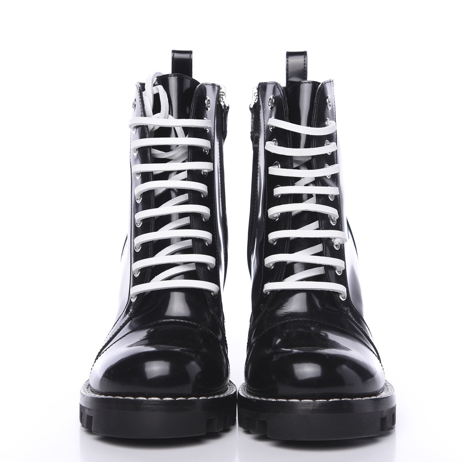 Louis Vuitton Glazed Calfskin Star Trail Ankle Boots 38 Black 2 of 7