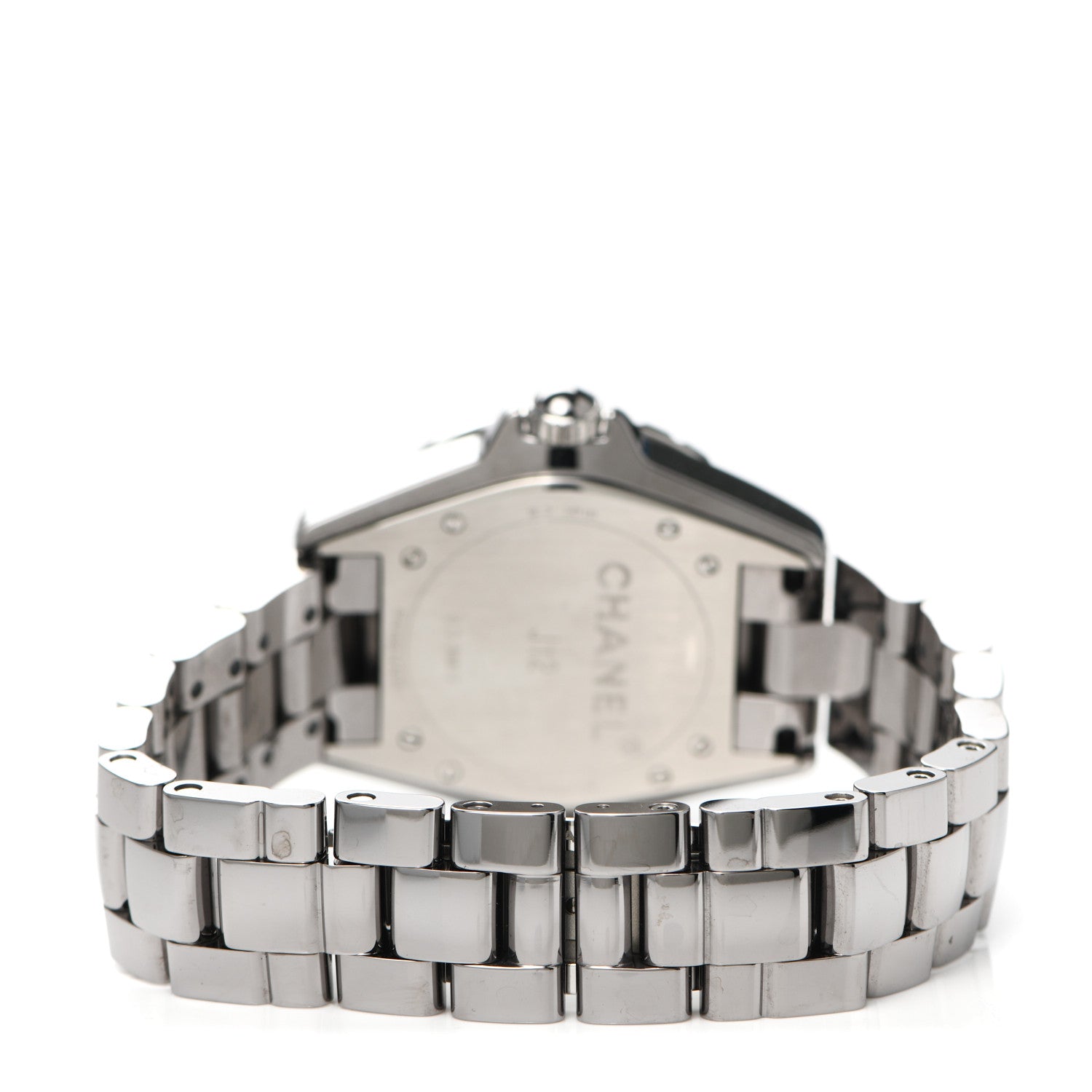Chanel Titanium Ceramic Diamond Bezel 38mm J12 Automatic Watch 3 of 6
