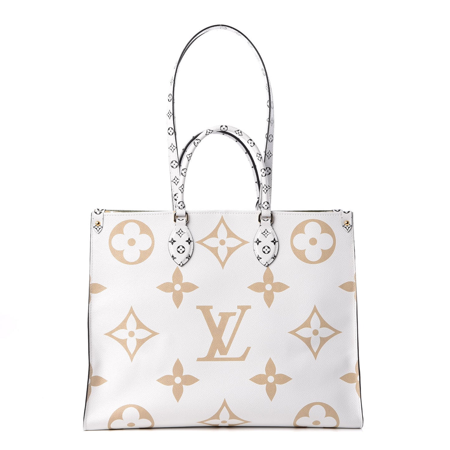 Monogram Giant Onthego GM Kaki Beige