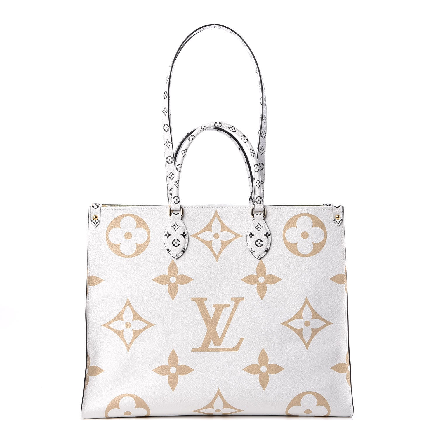 Louis Vuitton Monogram Giant Onthego GM Kaki Beige 1 of 11