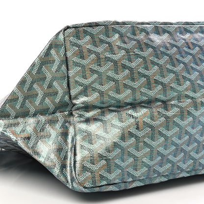 Goyard Iridescent Goyardine Saint Louis GM Pearly Green 10 of 11