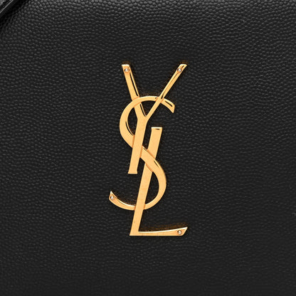 Saint Laurent Grain De Poudre Small Classic Monogram Camera Bag Black 7 of 10