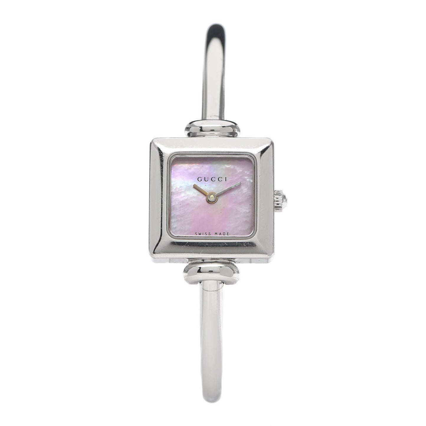 Stainless Steel Pink Mother of Pearl 19mm 1900L Quartz Watch