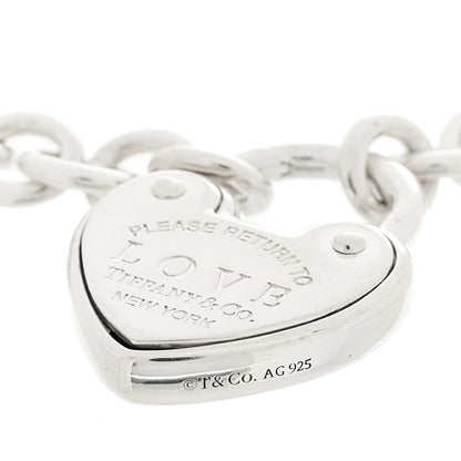 Tiffany Sterling Silver Return to Tiffany Love Lock Bracelet 3 of 3