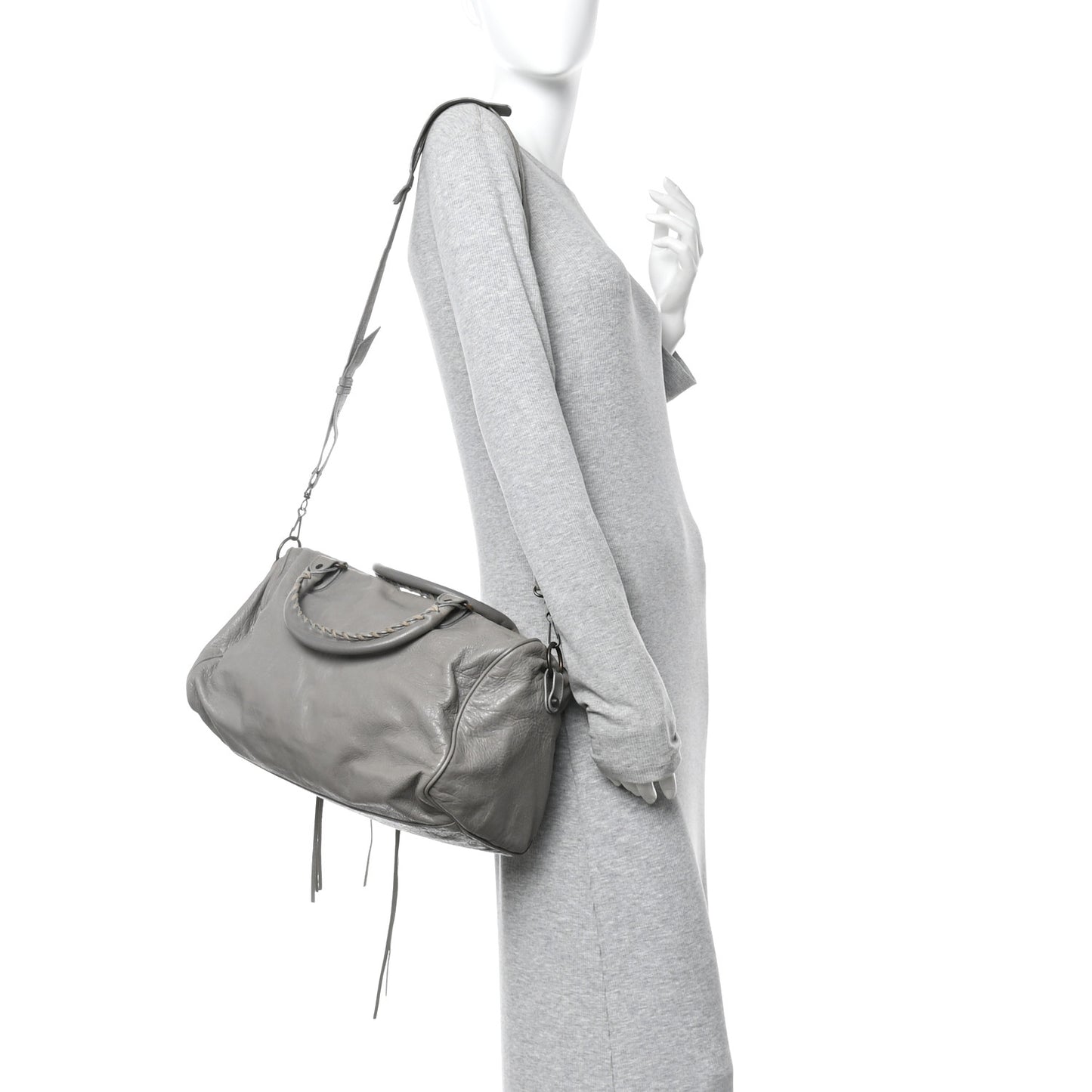 Agneau Classic Hardware Boston Gris Pyrite