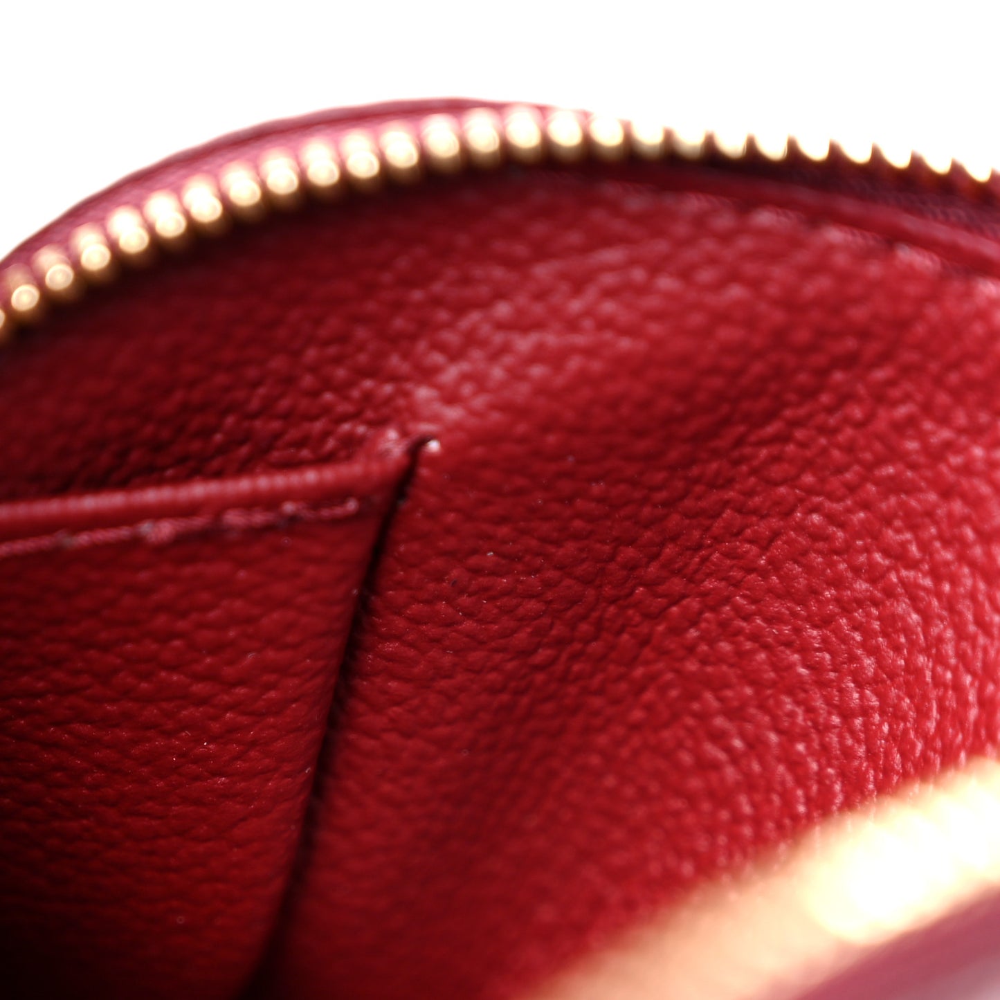 Epi Cosmetic Pouch PM Monogram Red