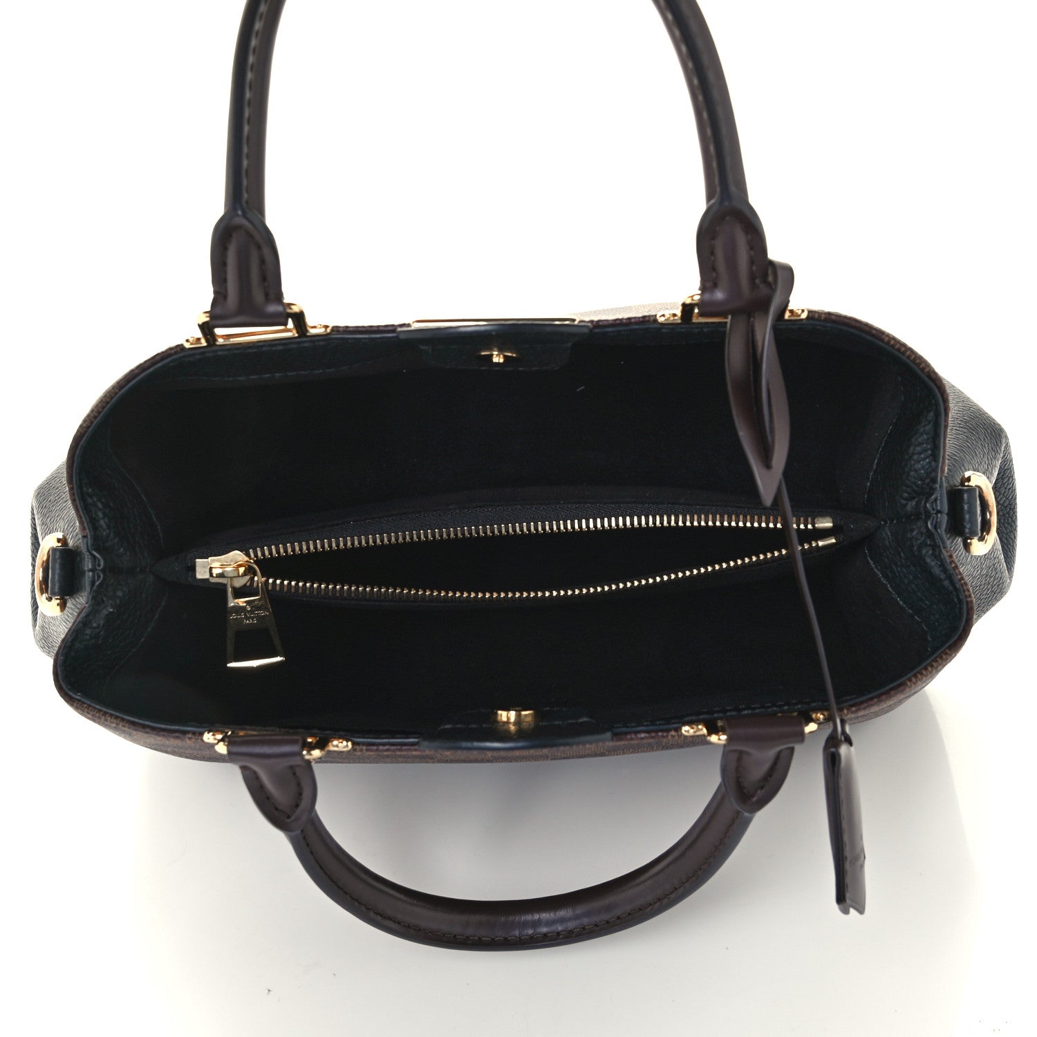 Louis Vuitton Damier Ebene Cuir Taurillon Brittany Black 5 of 10