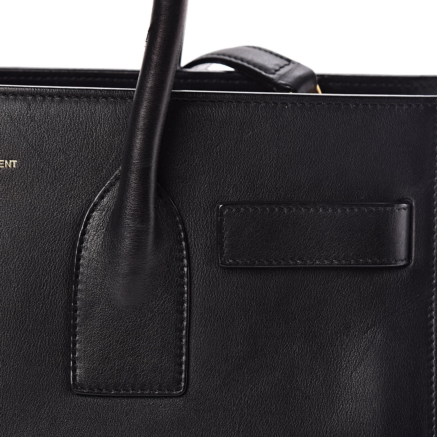 Saint Laurent Calfskin Small Sac De Jour Black 9 of 13