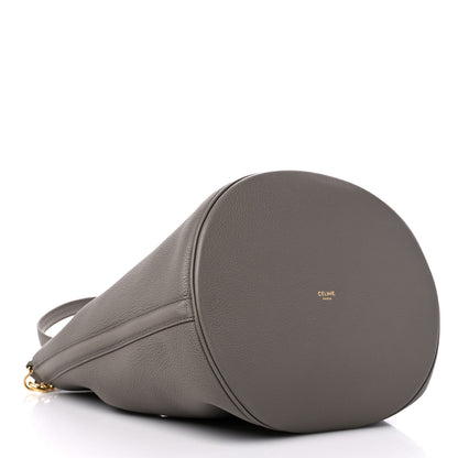 Celine Supple Grained Calfskin Bucket 16 Bag Pebble 5 of 10