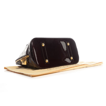 Louis Vuitton Vernis Alma PM Amarante 4 of 7
