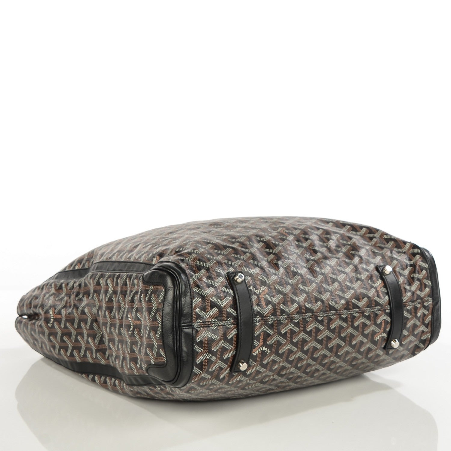 Goyard Goyardine Voltaire Tote Black 4 of 9