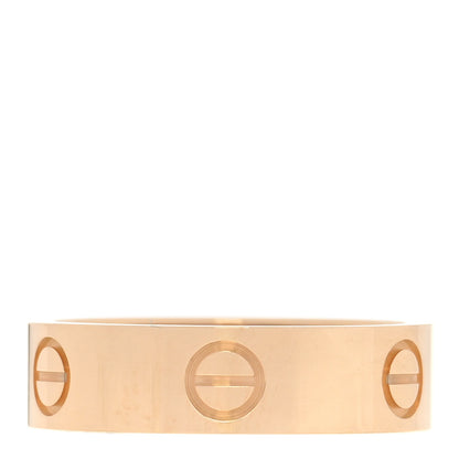 Cartier 18K Yellow Gold 5.5mm LOVE Ring 57 8 1 of 5