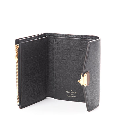 Louis Vuitton Monogram Pallas Compact Wallet NM Black 4 of 5