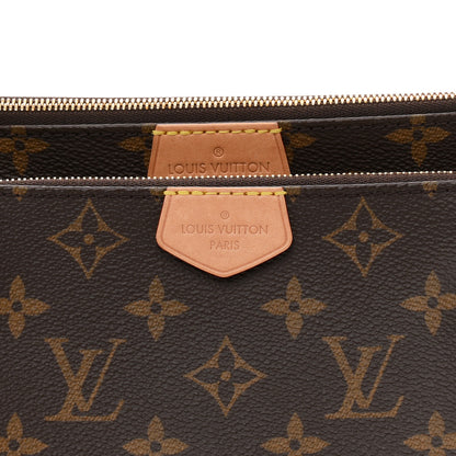 Louis Vuitton Monogram Multi Pochette Accessories Black 8 of 10