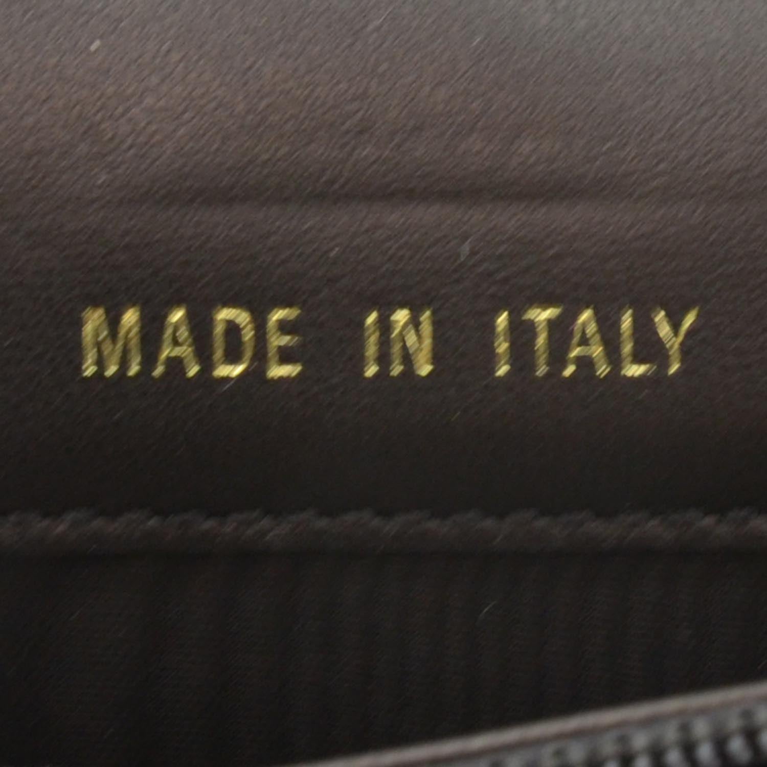 Chanel Leather Chocolate Bar Quilted Wallet Black 7 of 8