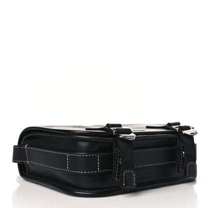 Burberry E-Canvas Giant Check Rider Crossbody Dark Cranberry 4 of 9