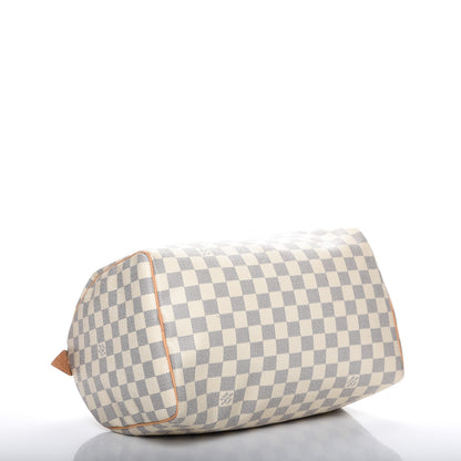 Louis Vuitton Damier Azur Speedy 30 4 of 7