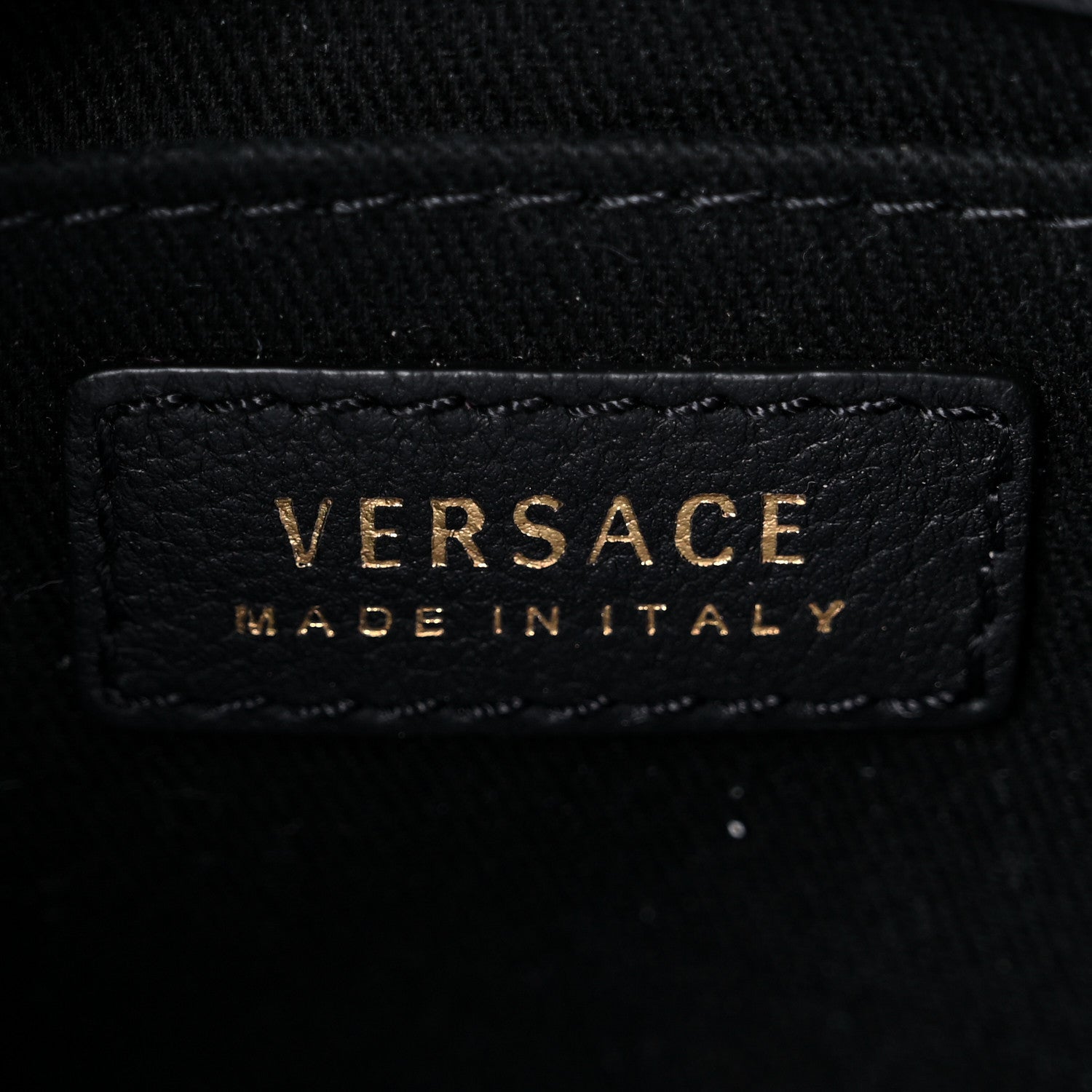 Versace Calfskin La Medusa Small Hobo Crossbody Black 6 of 9