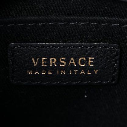 Versace Calfskin La Medusa Small Hobo Crossbody Black 6 of 9