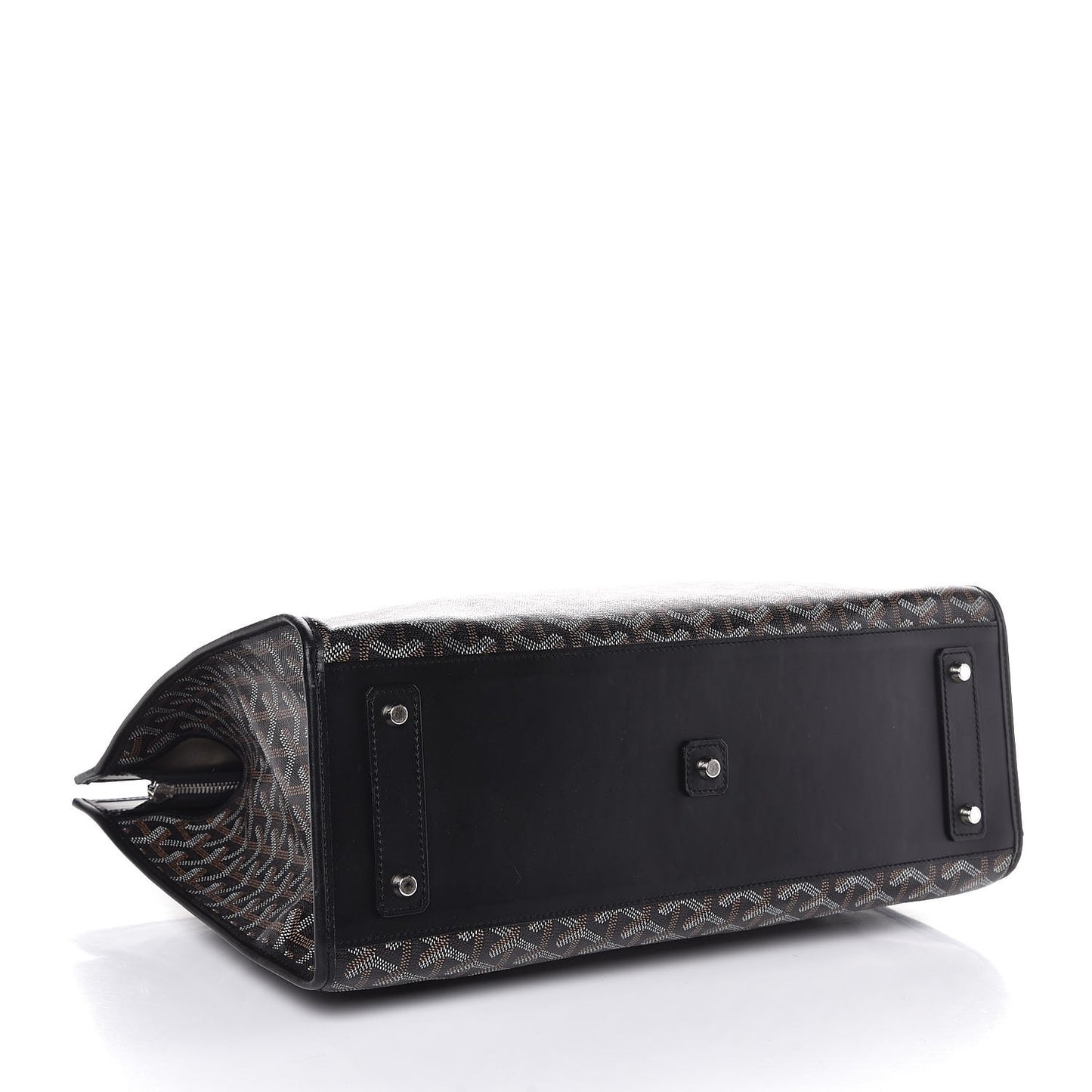 Goyardine Marquises Tote Black