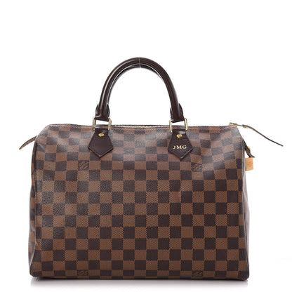 Louis Vuitton Damier Ebene Speedy 30 1 of 11