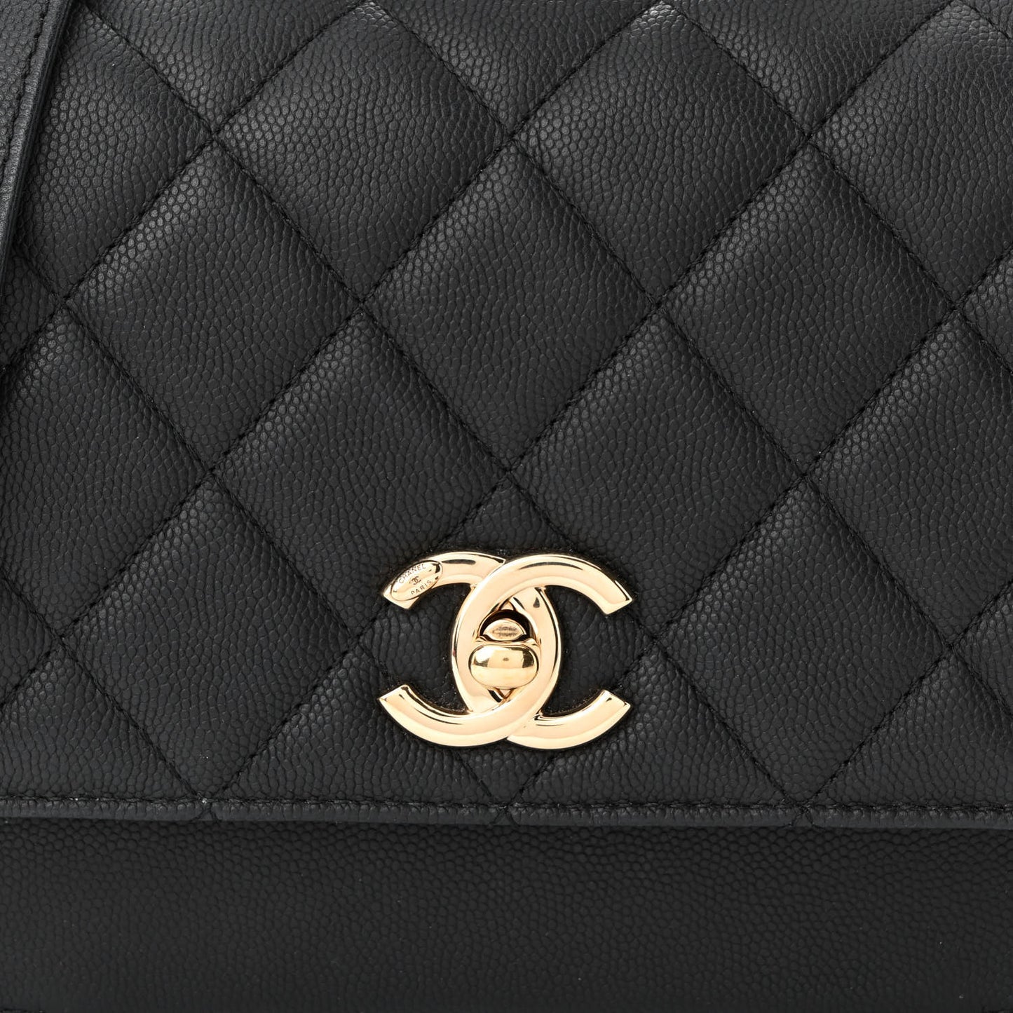 Caviar Quilted Medium Business Affinity Flap Black