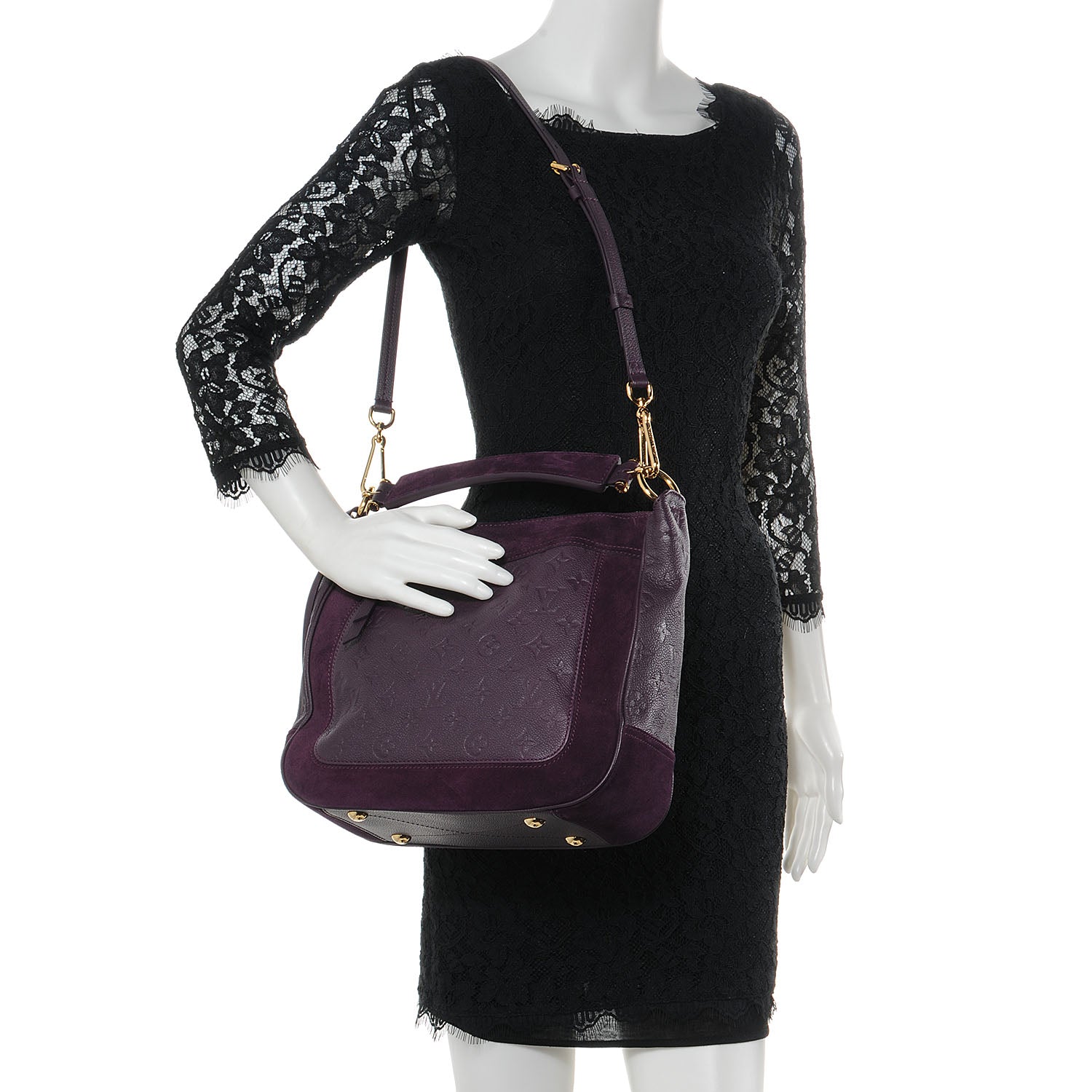 Louis Vuitton Empreinte Suede Audacieuse PM Aube 2 of 9