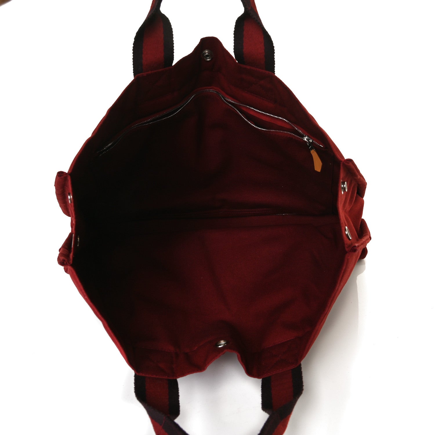 Hermes Canvas Fourre Tout MM Red 5 of 24