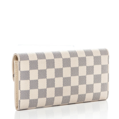 Louis Vuitton Damier Azur Emilie Wallet 3 of 7