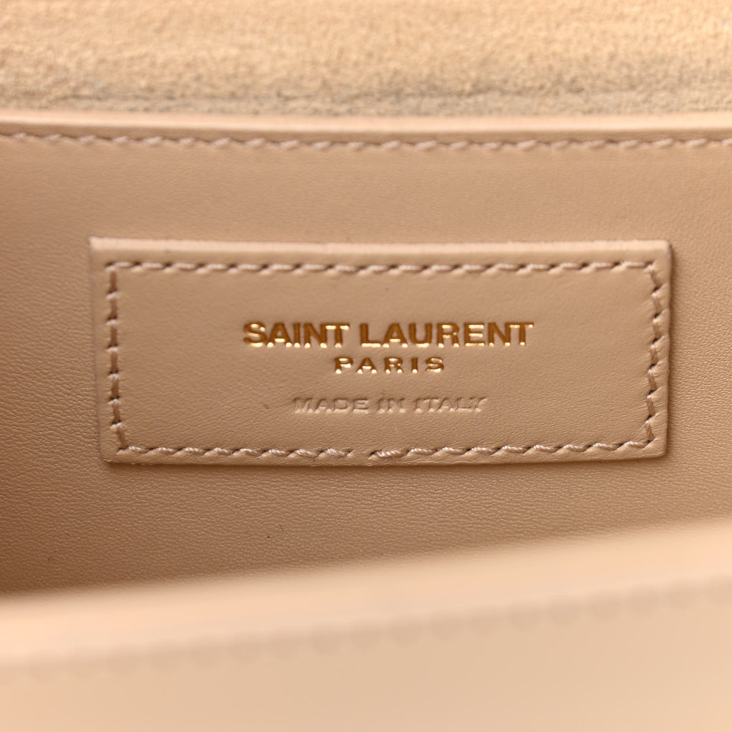 Smooth Calfskin Medium Classic Monogram Kate Tassel Satchel Nude Powder