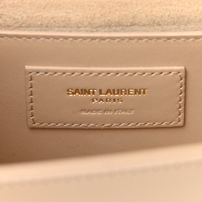 Saint Laurent Smooth Calfskin Medium Classic Monogram Kate Tassel Satchel Nude Powder 5 of 9
