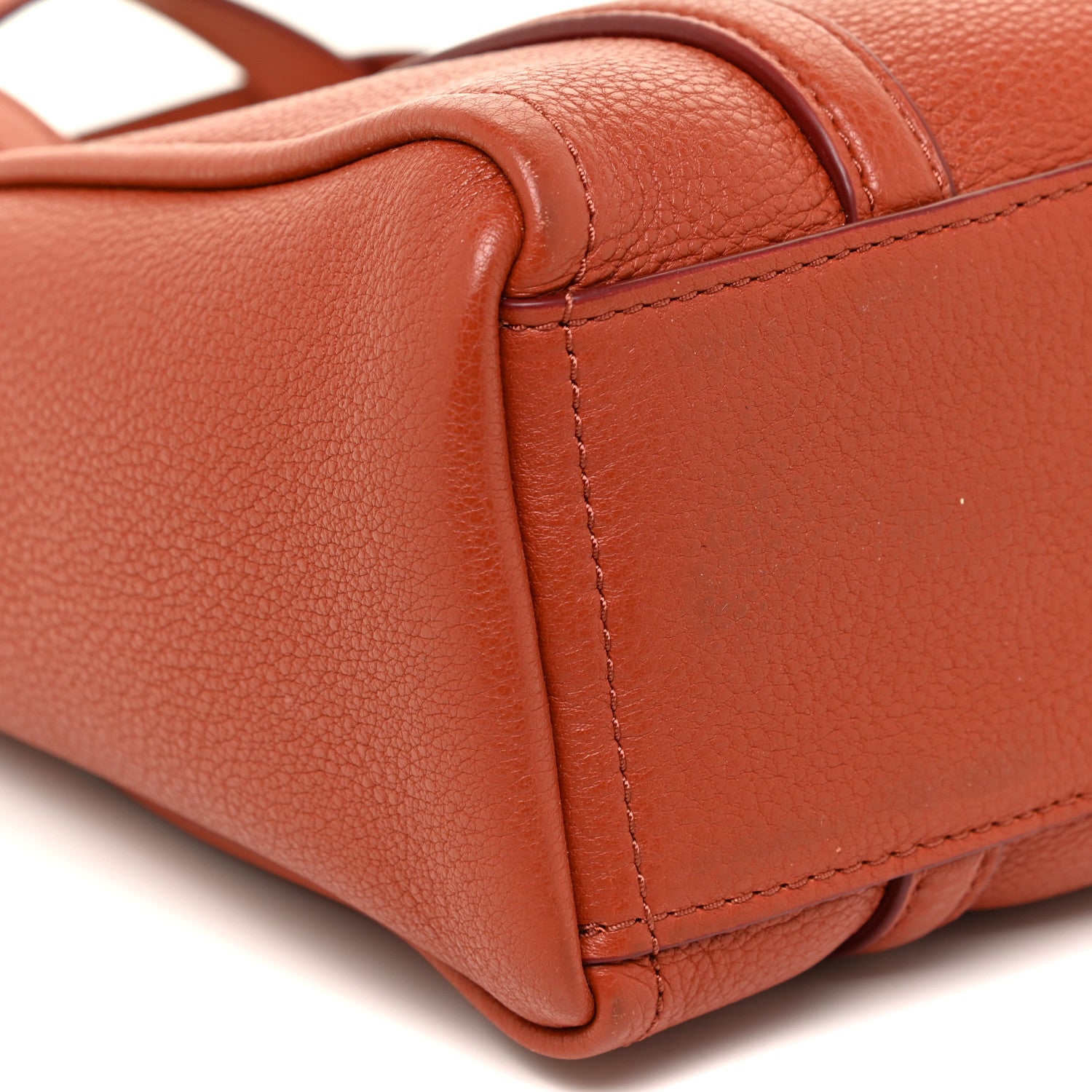 Marc Jacobs Grained Calfskin The Tag 21 Tote Orange 9 of 16