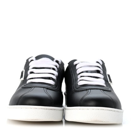 Chanel Calfskin CC Womens Sneakers 38.5 Black 3 of 10